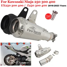 For Kawasaki Z250 2008-2015 Ninja 300 NINJA250 Exhaust