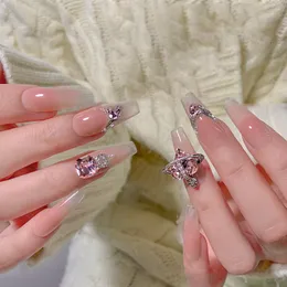 18 Stück 3D Nagel Charms – Saturn-Form, Bunte Strasssteine, Für DIY Nail Art