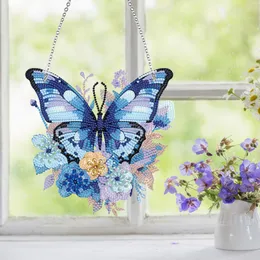 ダイアモンド　蝶 DHgate.com:2024Stunning Acrylic Butterfly Diamond Painting