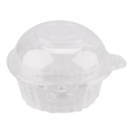 30 Scatole Porta Cupcake Trasparenti Con Finestra E Manico – Rosa, Per Muffin E Pasticcini - 5