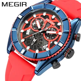 Premium Mens Sport Watch: Waterproof Quartz Timer with Night Light