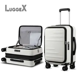 LEX Expandable Carry On Lage Poundstretcher Suitcases With Hard Shell And Wheels White 20 Inch 27.2L From Zhangbag666 119.51 DHgate.Com