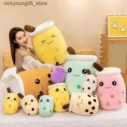 Bubble Tea Plüschtier 35 Cm – Kuscheliges Boba Milchtee Stofftier, Weiches Kuschelkissen