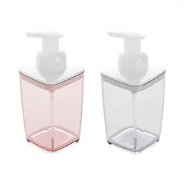 Liquid Soap Dispenser Handbehållare Rik skummande ansiktsrengöring Bubble Tidigare 420 ml för Vanity Countertop duschrum