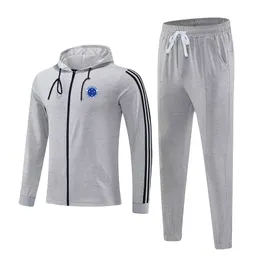 Cruzeiro Esporte Clube Men's Tracksuits Outdoor Sports暖かい長袖の服フルジッパー長いスリーブレジャースポーツスーツ