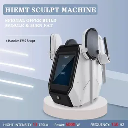 Nuovo stimolatore muscolare portatile Forma del corpo Ems Body Sculpting Macchina per la rimozione della cellulite Tesla scolpisce Emslim Neo Machine