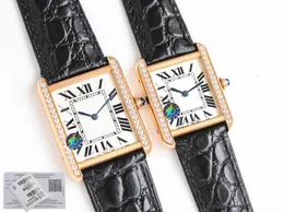 Дизайнерские танк watch Solo Automatic Men Watch The Diamond Ladies Birsteches W5200005 8S2H Высококачественное механическое движение UHR MONTRE CATER PRX LUXE с коробкой