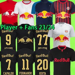 2023 2024 Salzburg Soccer Jerseys cup Fan Player version SUCIC Mens FERNANDO PAVLOVIC OKAFOR DEDIC SOLET ADAMU KJAERGAARD CAPALDO Red Football Shirt 22 23 24 uniform