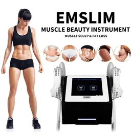Wysokie potężne trening mięśni rzeźbiący neo spalanie tłuszczu 4 uchwyty przenośne urządzenie kosmetyczne EMS do grawerowania mięśni zmniejszaj cellulit