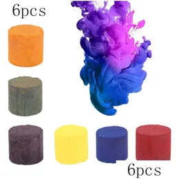 Decorazione per feste 1/6 pezzi Pillole di fumo Combustione Smog Effetto torta Bomba portatile Pografia Prop Puntelli di Halloween H5 Drop Consegna Home Gar Dhedm