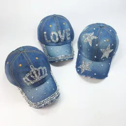 Ball Caps Jeans Hats Baseball Style Pure Men Women Sun Hat Denim i bawełniana czapka Hip Hop 230831