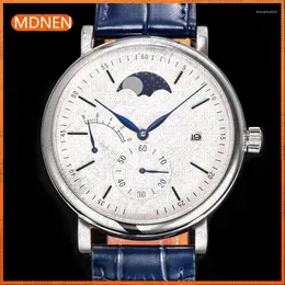 Armbandsur Mdnen Men's Watch 904L rostfritt stål Automatisk mekanisk hög kvalitetaa 40mm-IC