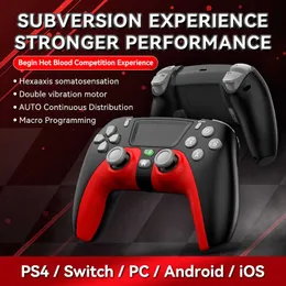 Kontrolery gier joysticks bezprzewodowy sterownik Bluetooth Back Back Back na telewizję iOS Android P08 HKD230831