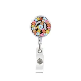 Business Card Files Badge Reels Witch Retractable Funny Magic Holder Alligator Clip For Nurse Doctor Drop Delivery Otmzs