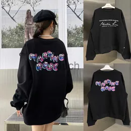 Herrtröjor Sweatshirts överdimensionerade Martine Rose 11 Högkvalitativa Crewne Cherry Blossom Print Tops CPFM Sweatshirts Men Women Hoodie J230901