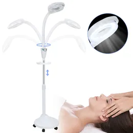 Ansikte massager led kallt ljus skönhet salong förstoring glas pon instrument special golvlampa för manikyr ögonfransar och tatuering 230831