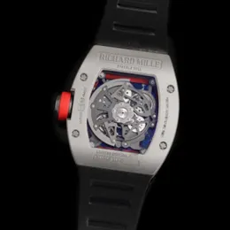 Szwajcarskie Richarmilles Automatyczne zegarki luksusowe sportowe sportowe zegarek RM 010 Metal Hbte