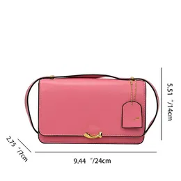 Grils Day Packs grossistkvinnor 2023 Nya C-Button-väskor Europeiska och amerikanska mode gränsöverskridande grossisttrend Enkel axel crossbody små fyrkantiga väskor