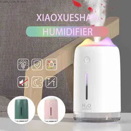 Luftfuktare luftfuktighet atomizer ultraljud aroma diffusor cool mist maker luftfuktare renare med romantisk ljus luftfuktare#DG4 Q230901