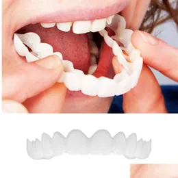 Other Oral Hygiene Teeth Whitening Cosmetic Denture Smile Top Veneer Upper And Lower Simation Braces Drop Delivery Health Beauty Dhiu Dhrqe