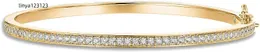 PAVOI 14K Gold Plated Cubic Zircon Bracelet Classic Tennis Bracelet | Women's Gold Bracelet Cubic Bright Stone