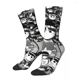 Men's Socks Hip Hop Retro Komi Shouko San Can't Communicate Crazy Unisex Harajuku Printed Novelty Crew Sock Boys Gift