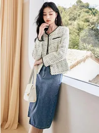 ジャケット HUECLOSET Daisy Tweed Jacket 5GGN167302A-F8NP-ALT2