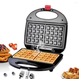 Bread Makers Electric Sandwich Toaster 750W Breakfast Machine Non-stick Coated Grill Waffle Iron Multifunction Maker