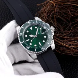 Masculino feminino cerâmica mecânica automática dia data relógios 41mm aço inoxidável completo nadar relógios de pulso safira relógio luminoso negócios casual montre de luxe