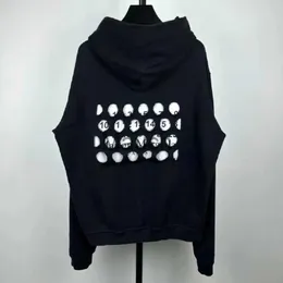 Herrtröjor tröjor nya mm6 margiela hoodies högkvalitativ broderad bokstavsutskott design par huvtröjor män kvinnor klor mm6 tröjor j230901