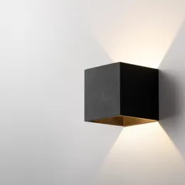 Lampa ścienna Nordic LED Stone Luminaria abajur sypialnia lekka małpa dom Deco Dinging Room
