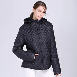 Trenchs de femmes manteaux 2023 est mode femmes veste d'hiver en plein air coupe-vent chaud femme printemps parkas grille manteau court