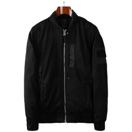 Marca masculina topstoney parkas inverno gola 3m faixa reflexiva casual algodão terno high street masculino e feminino parka tamanho M-2XL