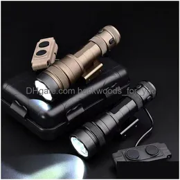 Rein 2.0 Micro Kit 1300Lumens Metal Flashlight With Dual Function Switch Fit 20Mm Picatinny Rail Wadsn Drop Delivery