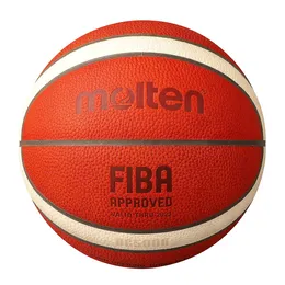 Balls BG4500 BG5000 GG7X Серия Композитный баскетбол FIBA ​​утвержденный размер 7 6 5 Наружный внутренний 230831