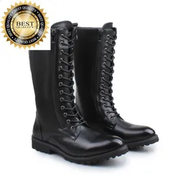 Boots Motorcycle Brand Designer Mens Boots أحذية جلدية حقيقية فارس فارس الربيع