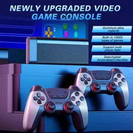 وحدات التحكم في اللعبة joysticks H9 128g لعبة Battle Game Console HD Hom Quad-Core Home TV ثنائية اللاعبين محاكاة ألعاب ألعاب HKD230831