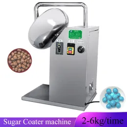 2023 Electric 220V Peanut Sugar Coating Machine Stainless Steel Chocolate Rounding Film Polishing
