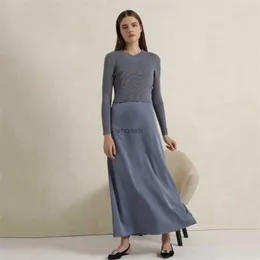 AP V-Ausschnitt Damen Pullover Top 2024 Herbst Damenkleidung Schwarz und ruhig blau Eleganz taillierter Stil #2000 HKD230829