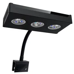 Najtańszy dotyk Dimmable Nano Aquarium Light z elastycznym ramię mocowania dla 30-50 cm rafy 287B