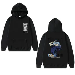 Men's Hoodies Sweatshirts Japanese Anime That Time I Got Reincarnated As A Slime Rimuru Tempest Graphic Print Hoodie Men Women Casual Hooded Sweatshirt 230831