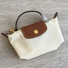 Väskor mode longcha väska kvinnor mini handväska kapacitet och tyg axel mobiltelefon väska designer strandsäckar shopping tasche