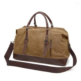 Duffel Bags Zipper Designer Bag Large Capacity Travel Luggage Casual Canvas One Shoulder Messenger Crossbody Handbag Dual Use
