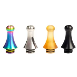 1 Stück 510 Drip Tip Straw Joint Metall POM PEI Mundstück für Tankzubehör