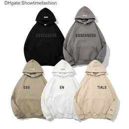 Ess Hoody Luxury Hoodies 디자이너 풀오버 스웨트 셔츠 God Loose Long Long Sleeve Hooded Jumper Mens Womens Fashion Streetwear Lovers Tops Clothing 4J1A