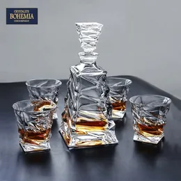 Narzędzia barowe eways szklany separator wina dekanter Zestaw domowy czerwony biały kieliszek do wina kubek whisky liqour nalewaj do domu bar wódki butelka piwa 230831