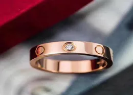 Clásico amor oro plata titanio acero diamante cz banda anillo hombres y mujeres letras lujo exquisito boda pareja amante regalo jewe4693511