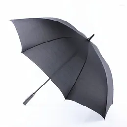 Paraplyer män och kvinnor långt paraply aluminium ben ultralätt glasfiber diameter 120 cm rak pol förstorad manlig kvinna