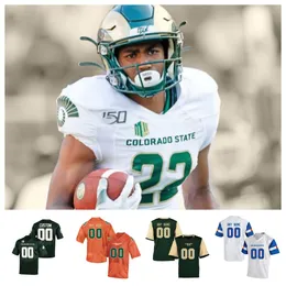 NCAA Colorado State Rams College Football Jerseys Chase Wilson Ryan Stonehouse Justin Michael Keith Williams Gary Williams Cayden Camper Any Name Number Jersey