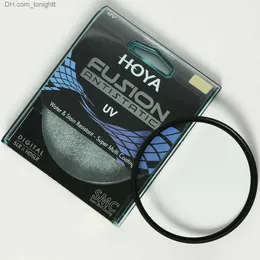 Filter Hoya UV -filterfusion Antistatisk smal multikoatskydd 49_52_55_58_62_67_72_77_82mm för SLR -kamera Tillbehörslins Q230905